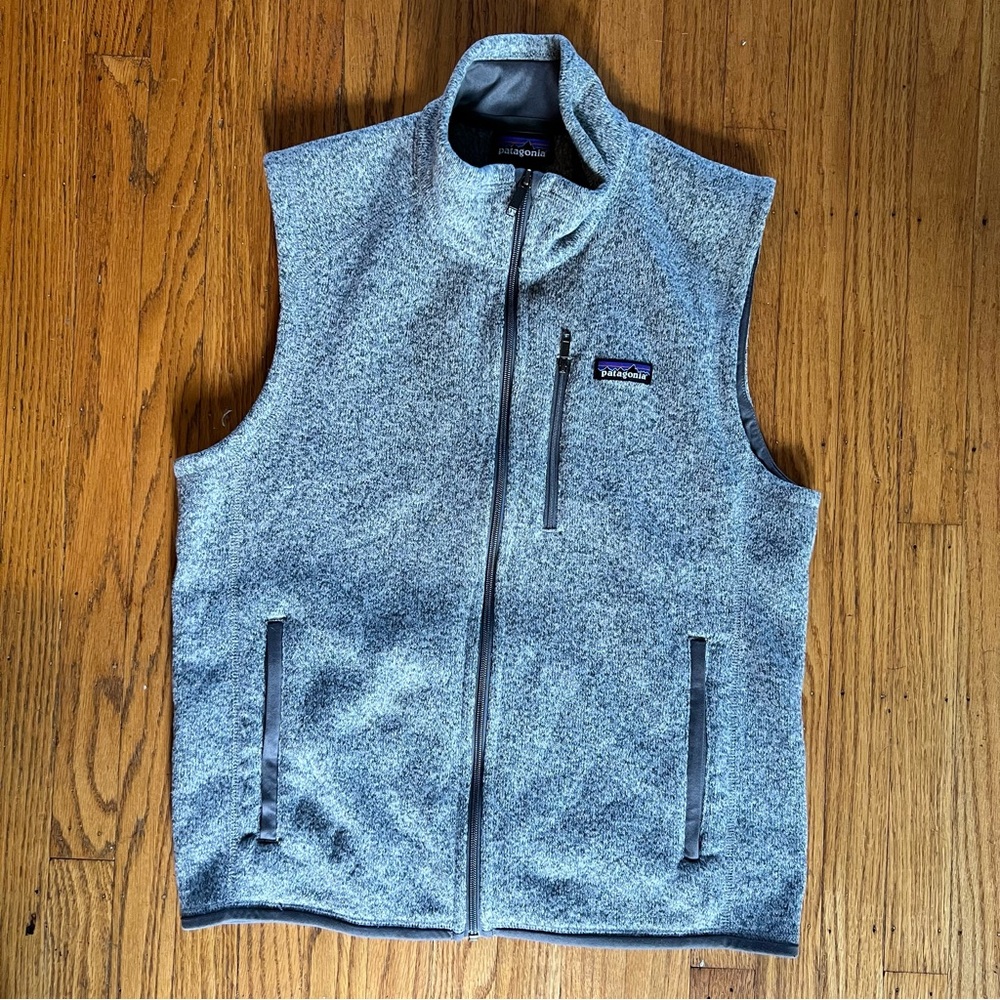Patagonia Grey Medium Fleece Vest